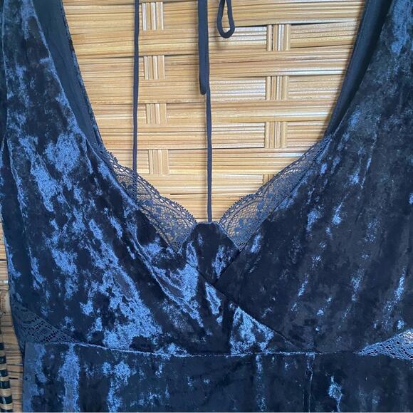 Free People Black Long Sleeve Bodycon Dress - Picture 2 of 12